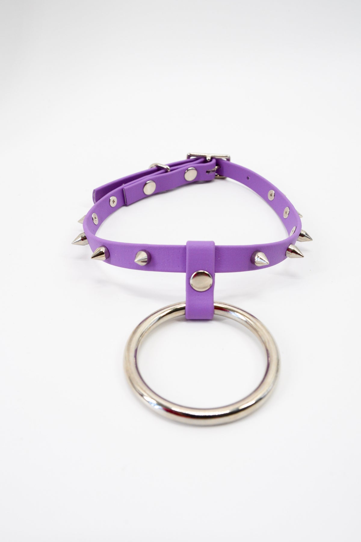 Amethyst Spike Collar