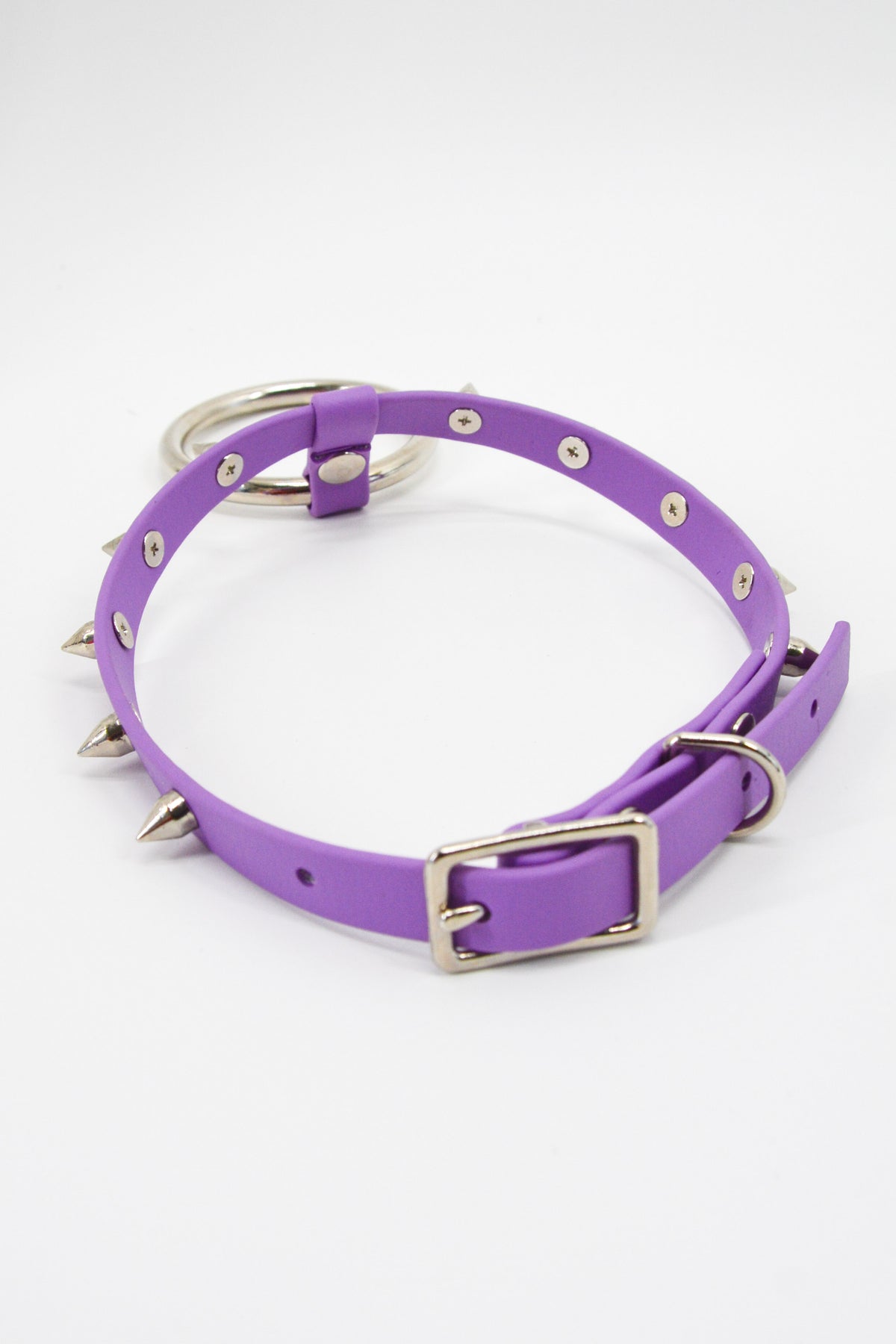 Amethyst Spike Collar
