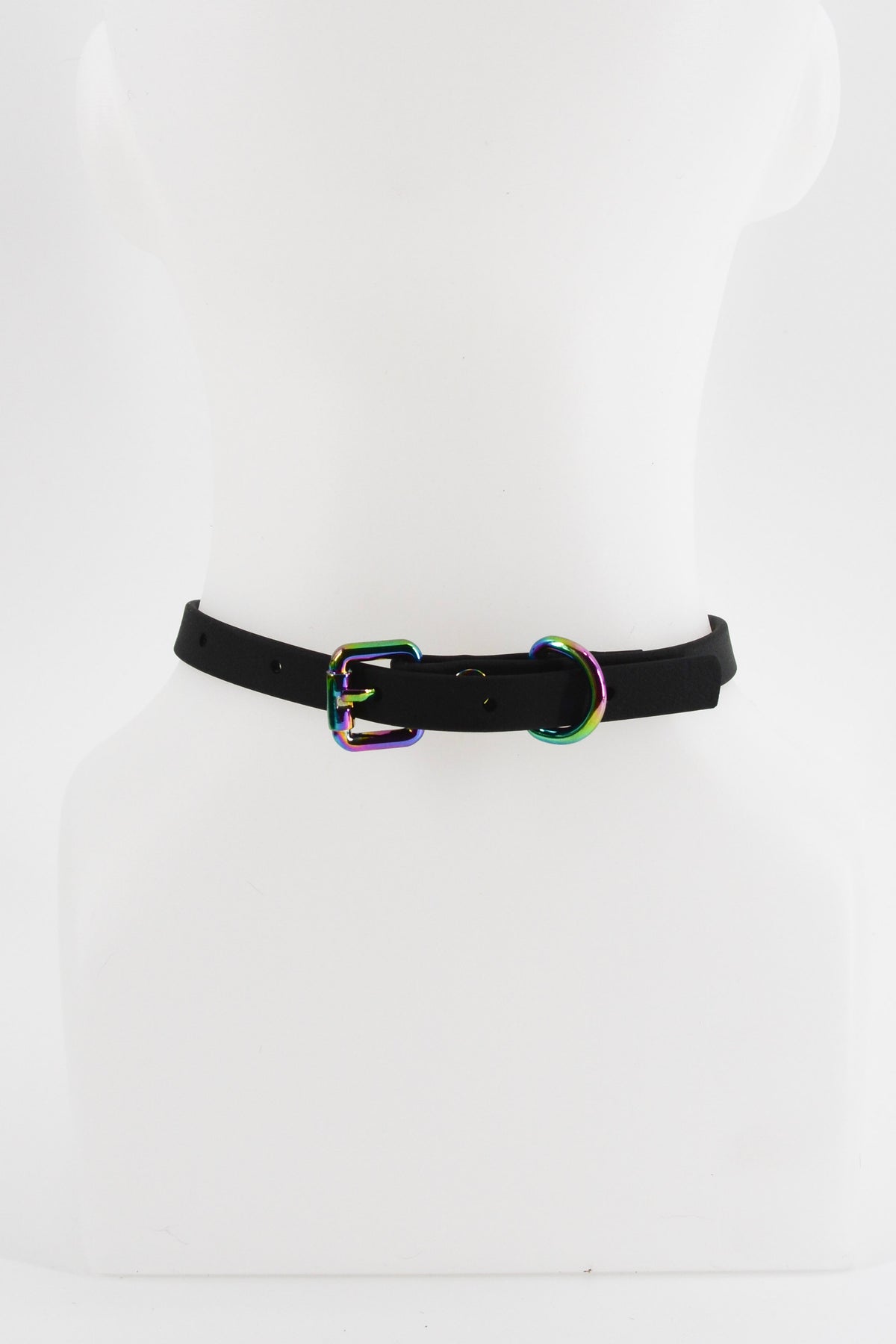 Mini 1/2 Inch Black O Ring Collar