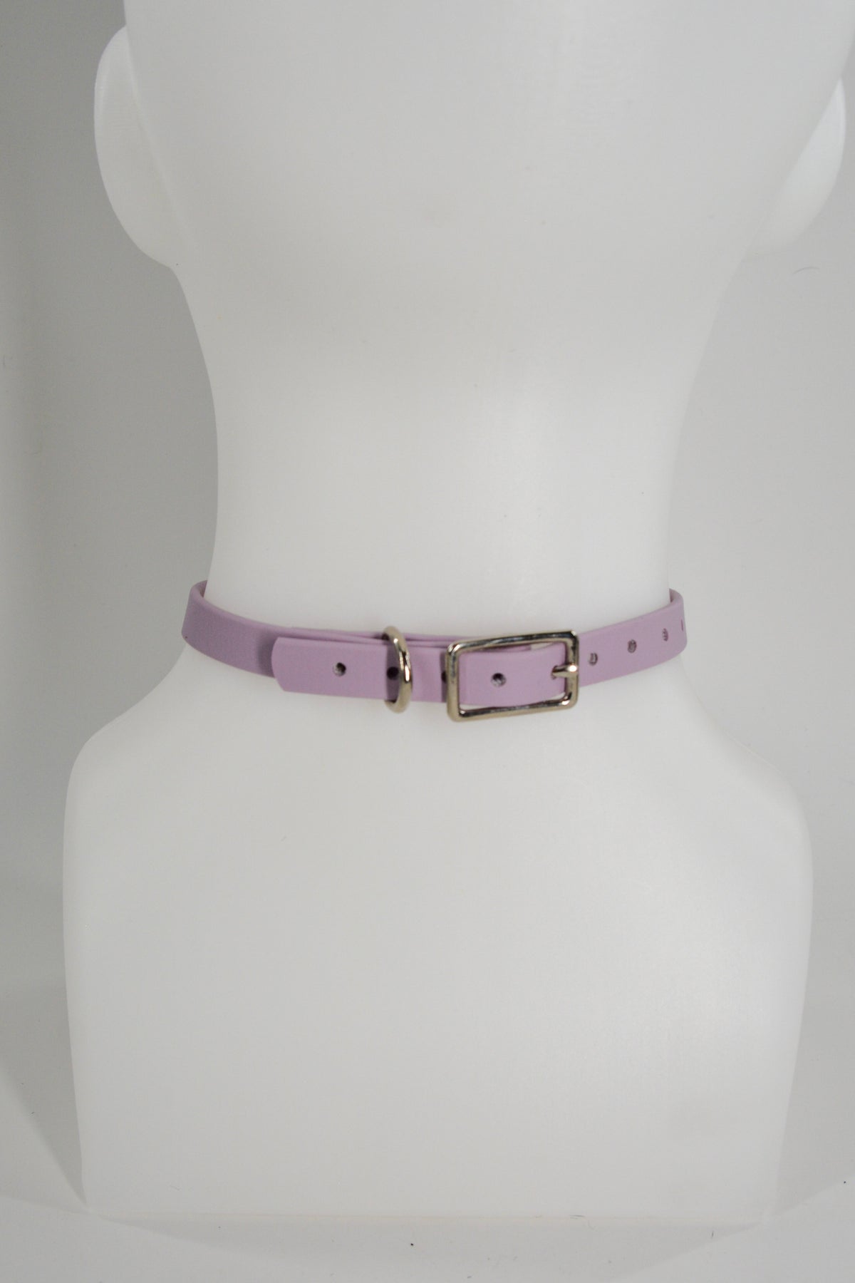 Mini 1/2 Inch Lavender Heart Collar