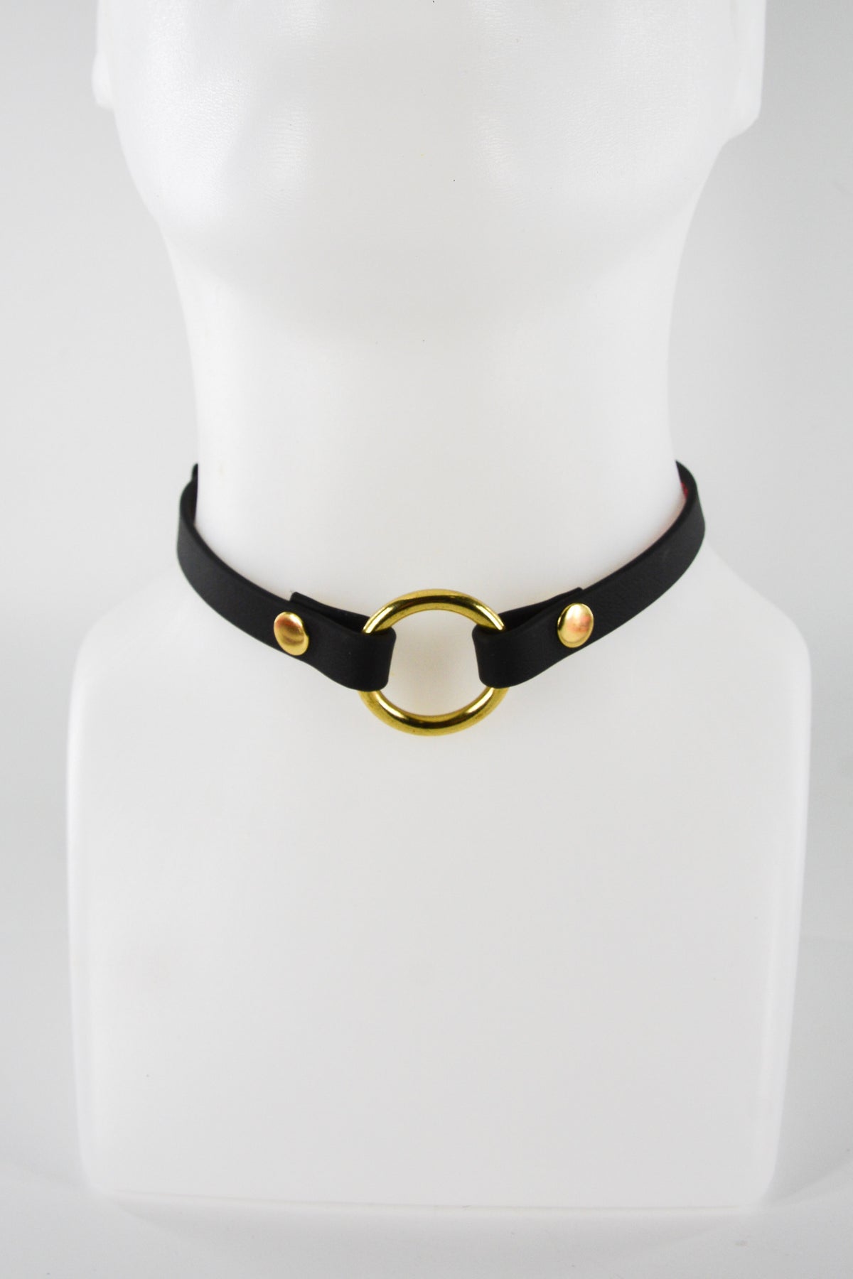 Mini 1/2 Inch Black O Ring Collar