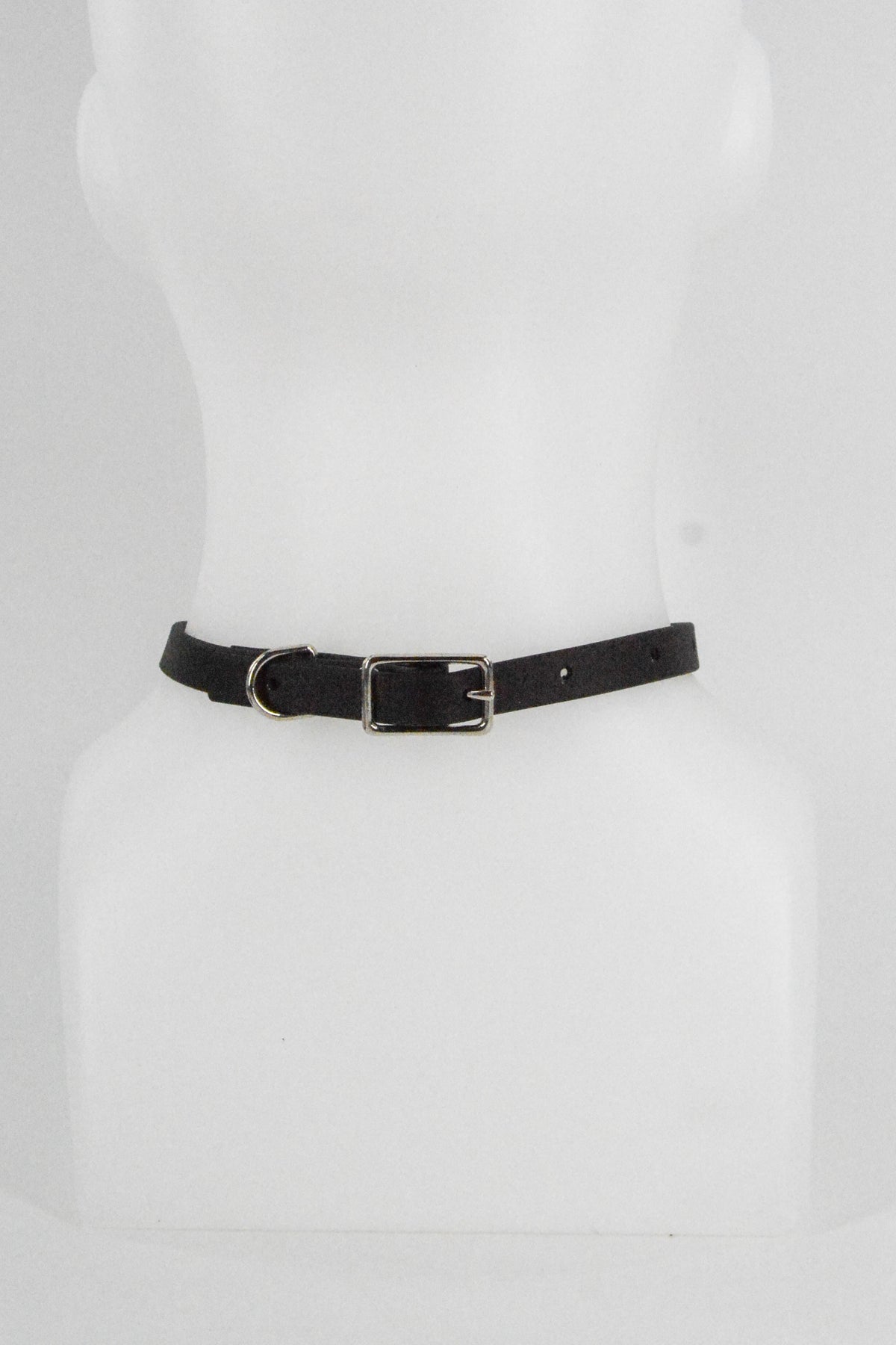Mini 1/2 Inch Black O Ring Collar
