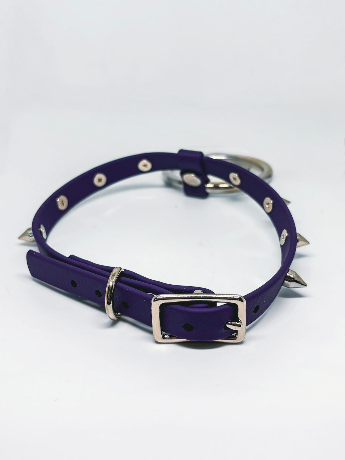 Purple Spike Collar